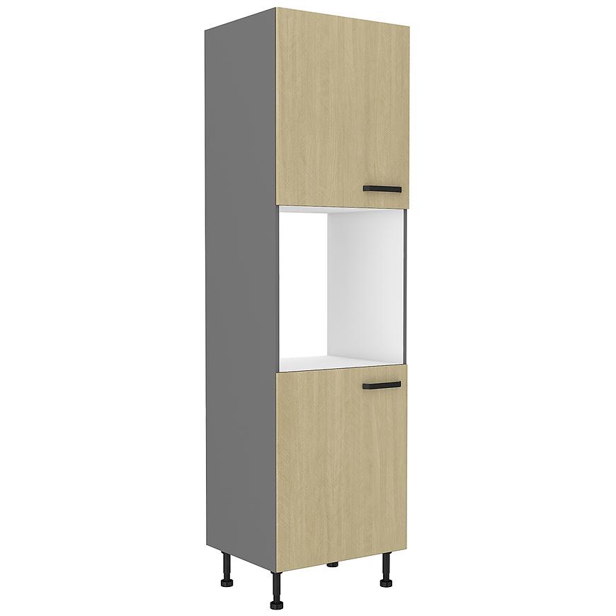 Kuchyňská Skříňka SCANDI jedle/antracit 60dp-215 2f Baumax