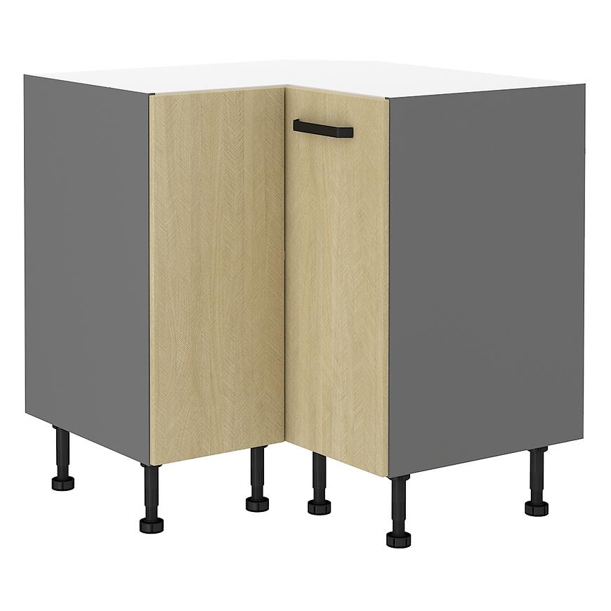 Kuchyňská Skříňka SCANDI jedle/antracit 89x89 dn 1f bb Baumax