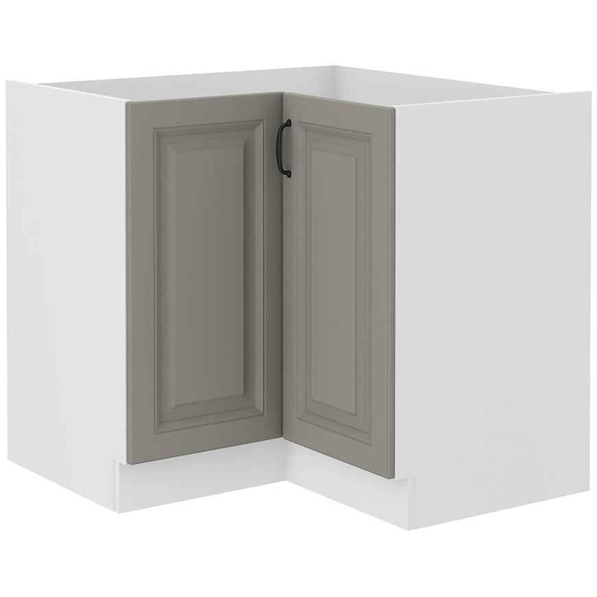 Kuchyňská Skříňka Stilo claygrey/bílá 89X89 DN 1F BB Baumax