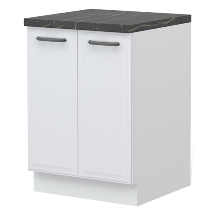 Kuchyňská skříňka Evia r-60-2k/4 pearl grey matná Baumax