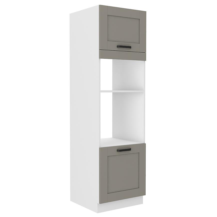 Kuchyňská skříňka Luna claygrey/bílá 60DMP-210 2F Baumax