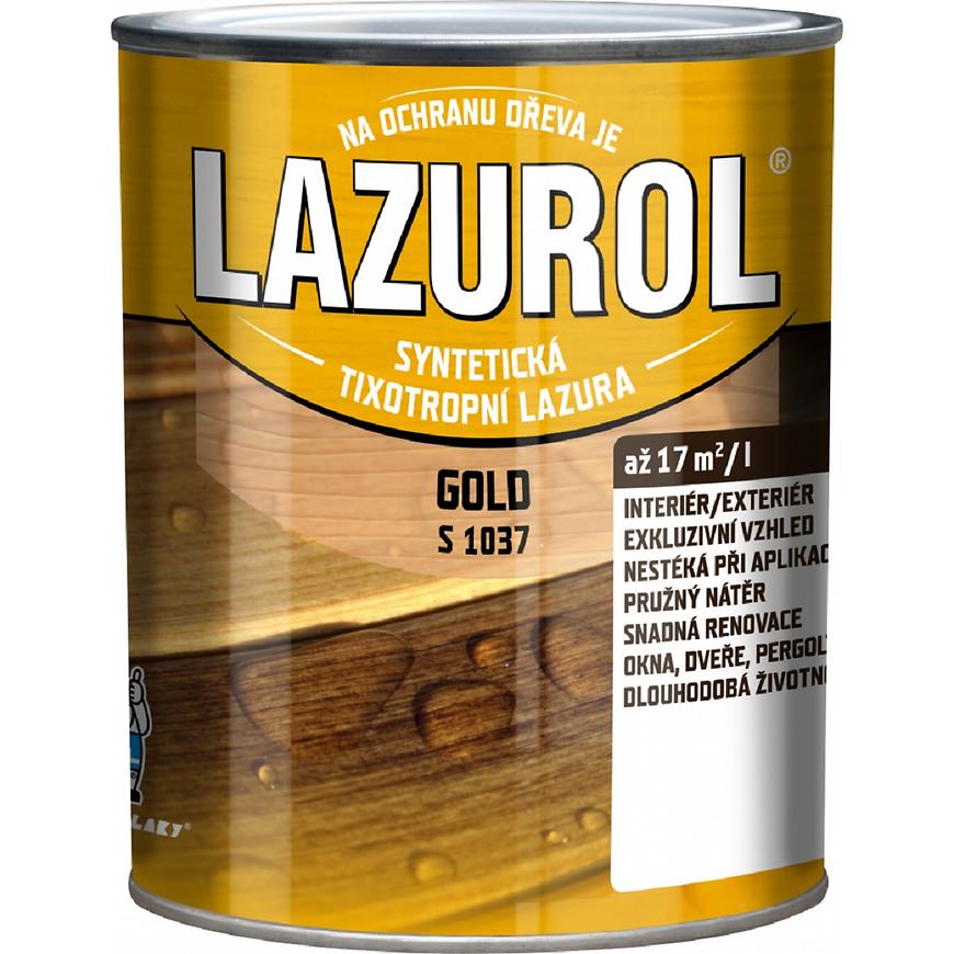 Lazurol Gold T20 kaštan 0.75l Lazurol