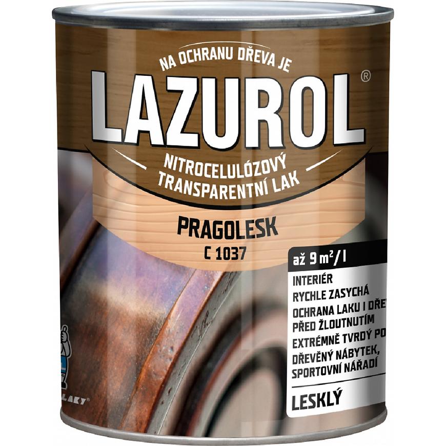 Lazurol Pragolesk nitrocelulózový lak na dřevo 0