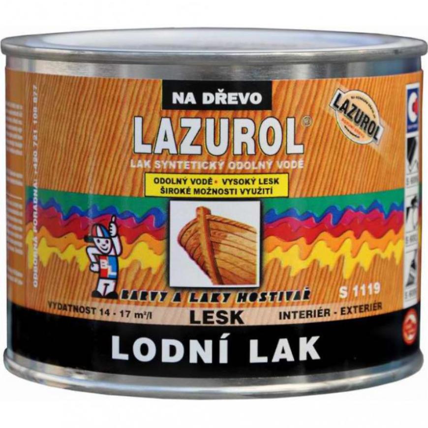 Lazurol lodní  lak 0