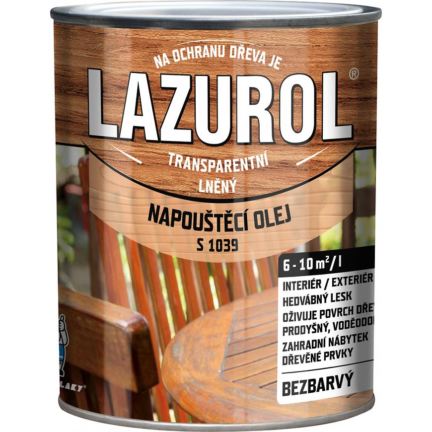 Lazurol napouštěcí olej přírodní 0