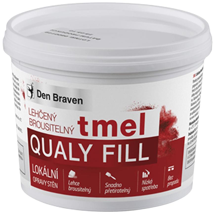 Lehčený brousitelný tmel Den Braven Qualy Fill 500 ml Den Braven