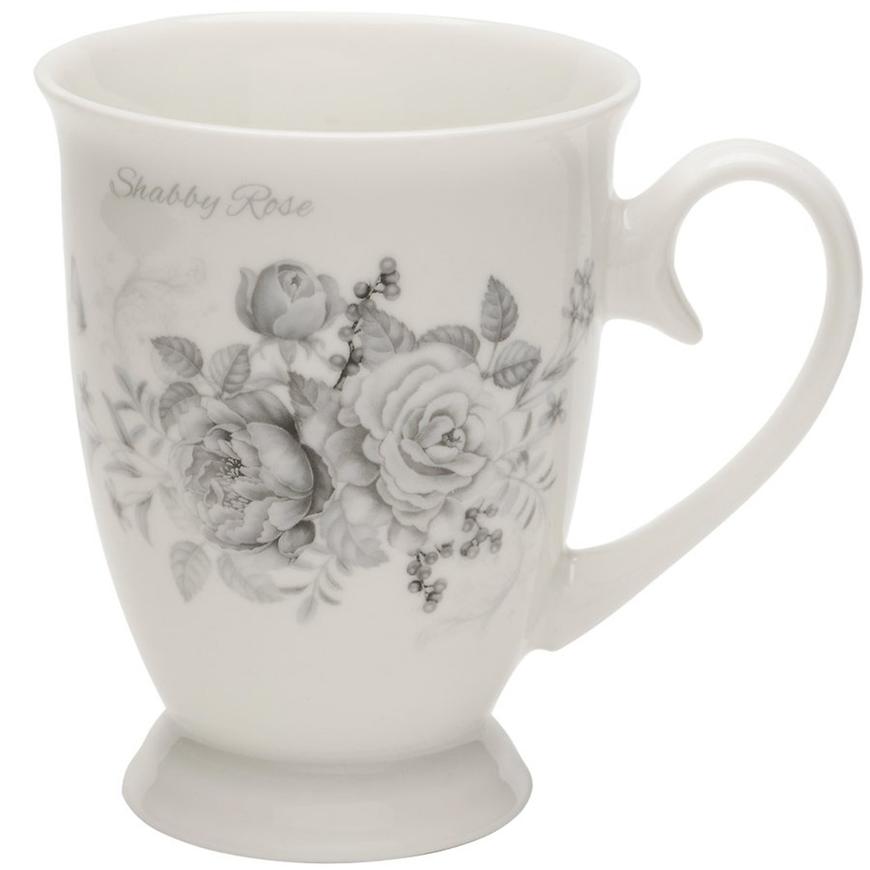 Porcelánový hrníček na nožce Shabby Rose 320ml Baumax