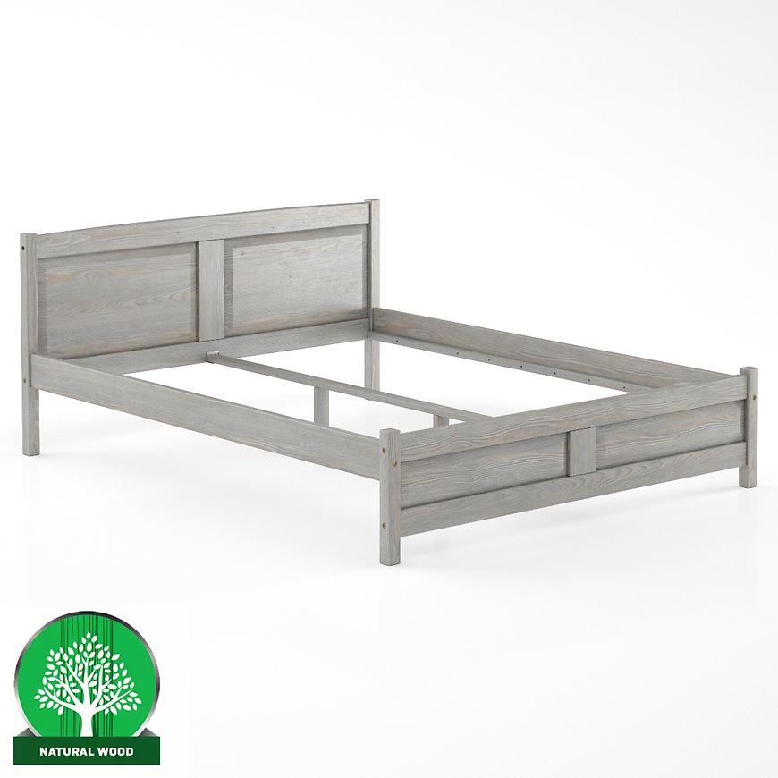 Postel borovicová LK104–160x200 grey Baumax