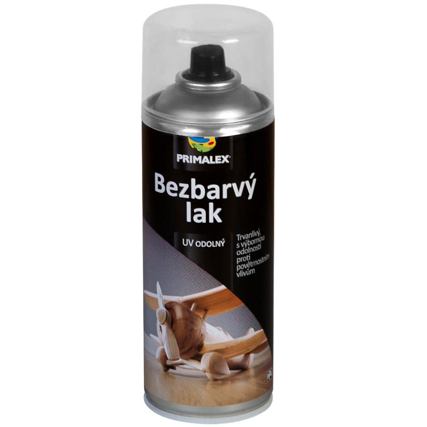 Primalex Sprej bezbarvý lak lesk  400ml Primalex