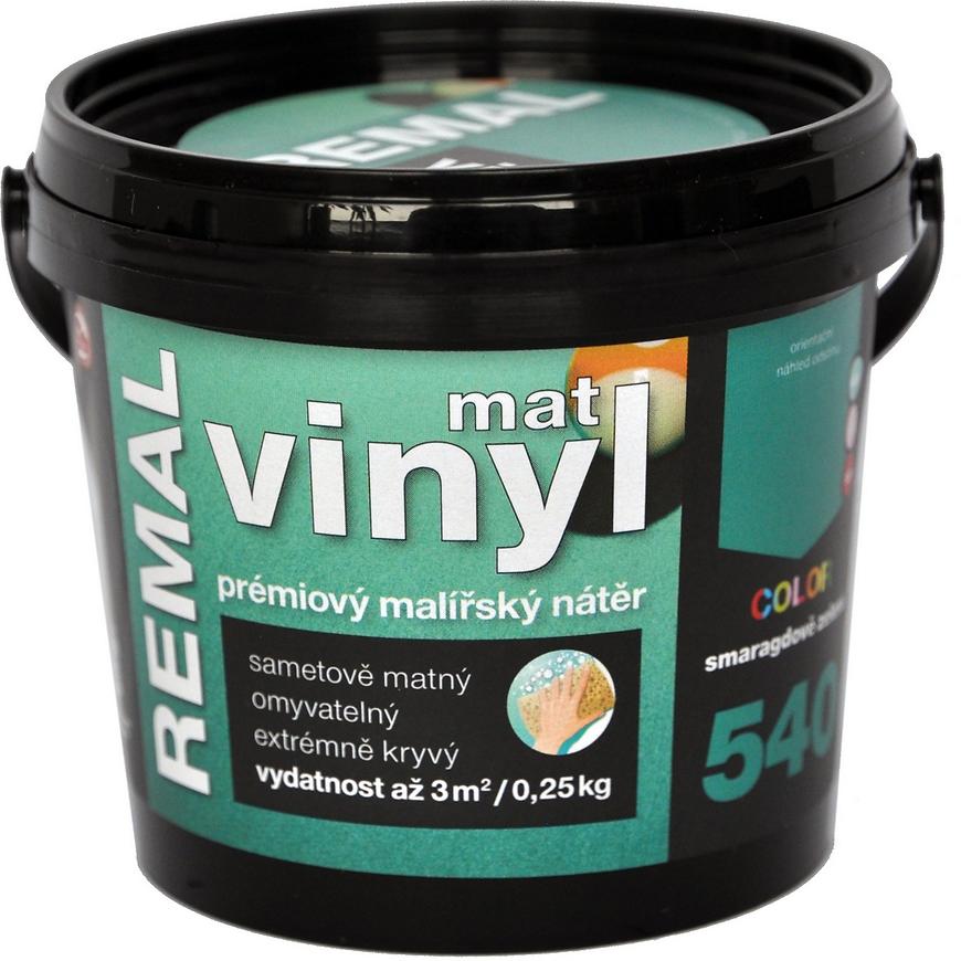 Remal Vinyl Color mat smaragdově zelená 0