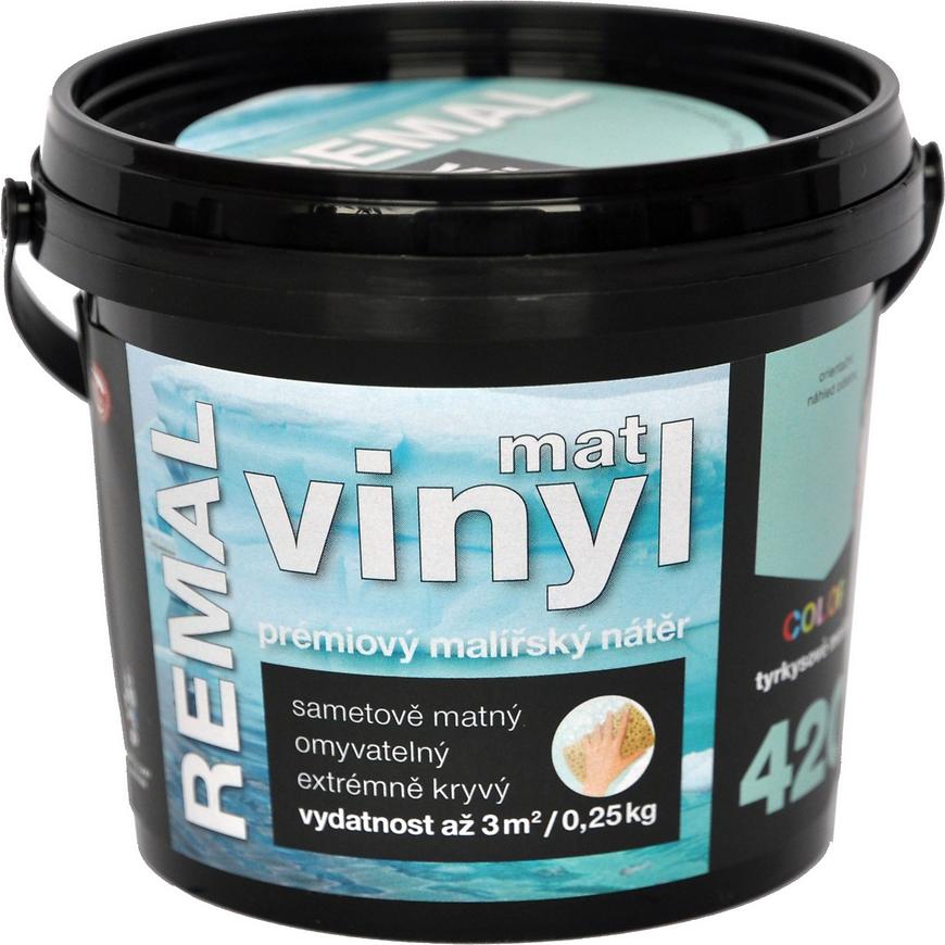 Remal Vinyl Color mat tyrkysově modrá 0