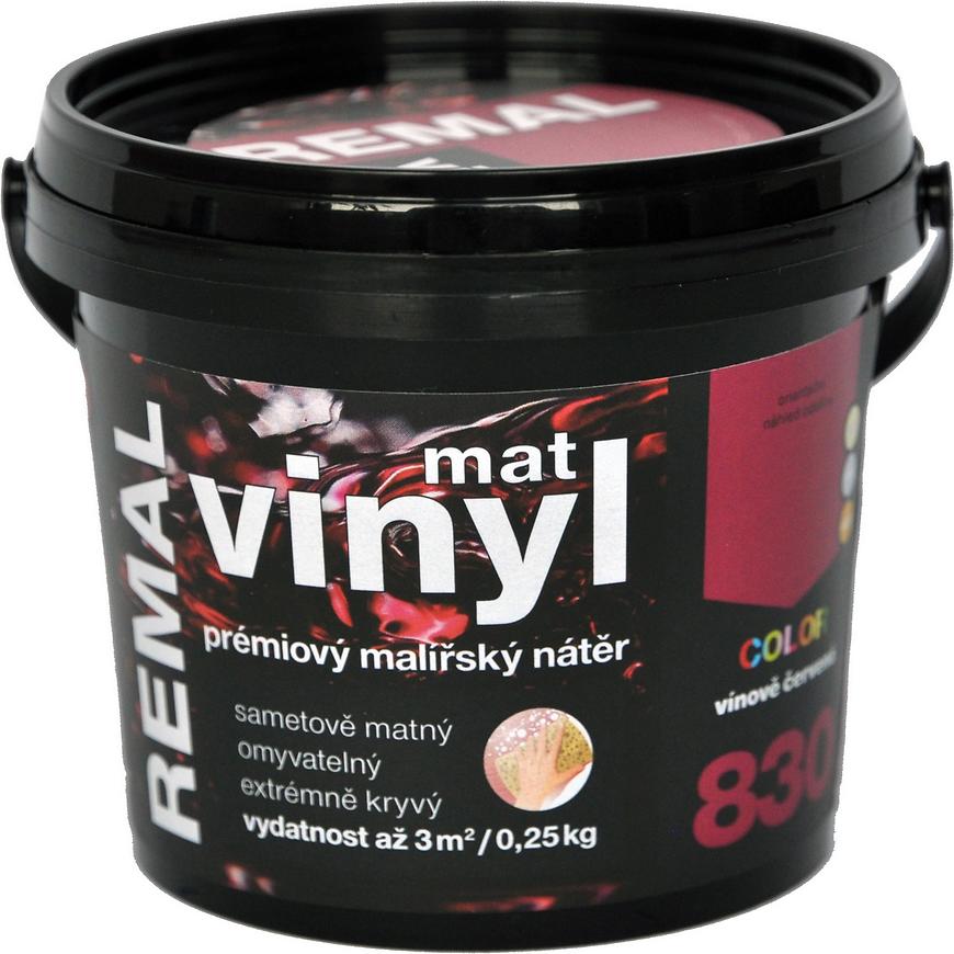 Remal Vinyl Color mat vínově červená 0