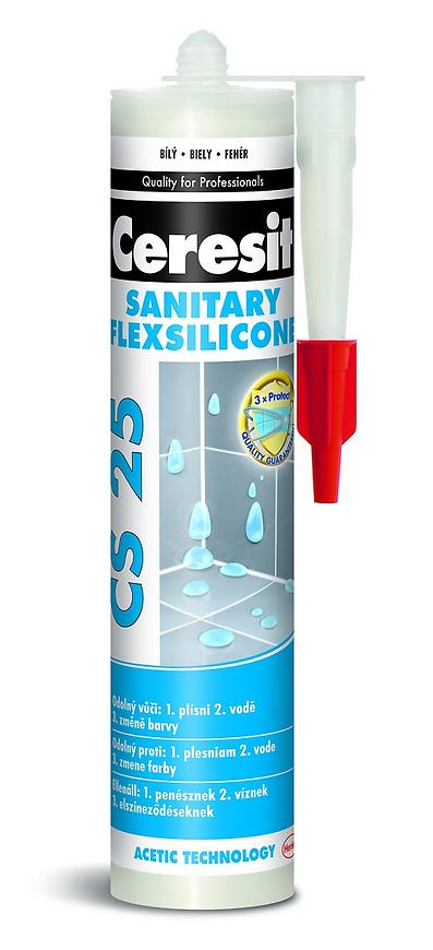 Silikon sanitární Ceresit CS25 brown 280 ml Ceresit