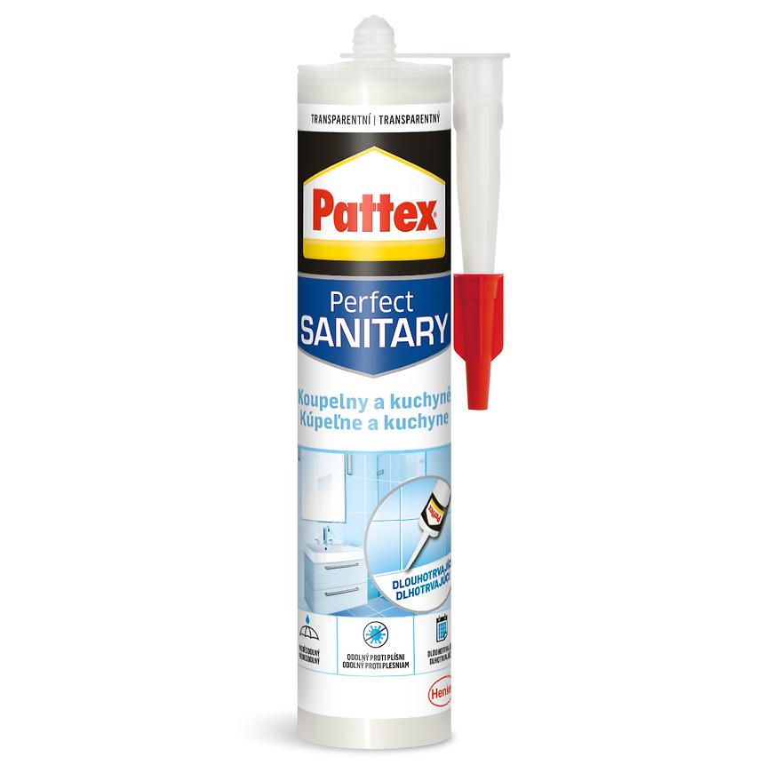 Silikon sanitární Pattex transparentní 280 ml Pattex