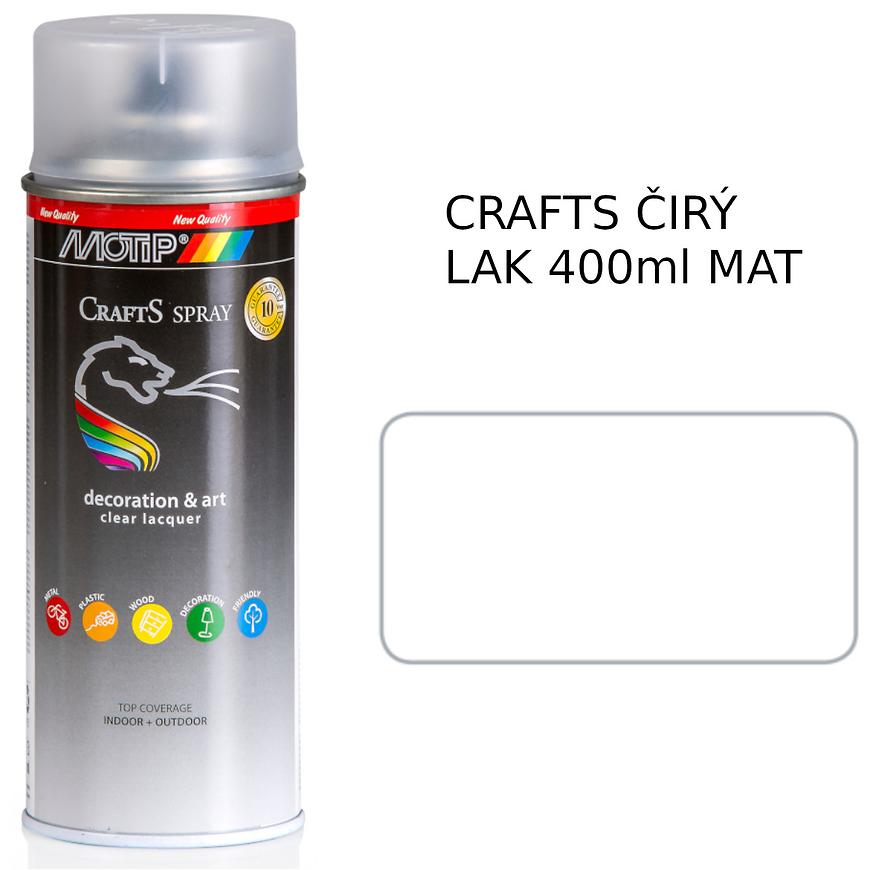 Sprej Crafts vymazat mat 400ml Motip