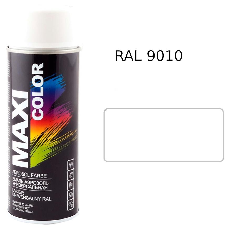 Sprej Maxi Color RAL9010 lesk 400ml Motip