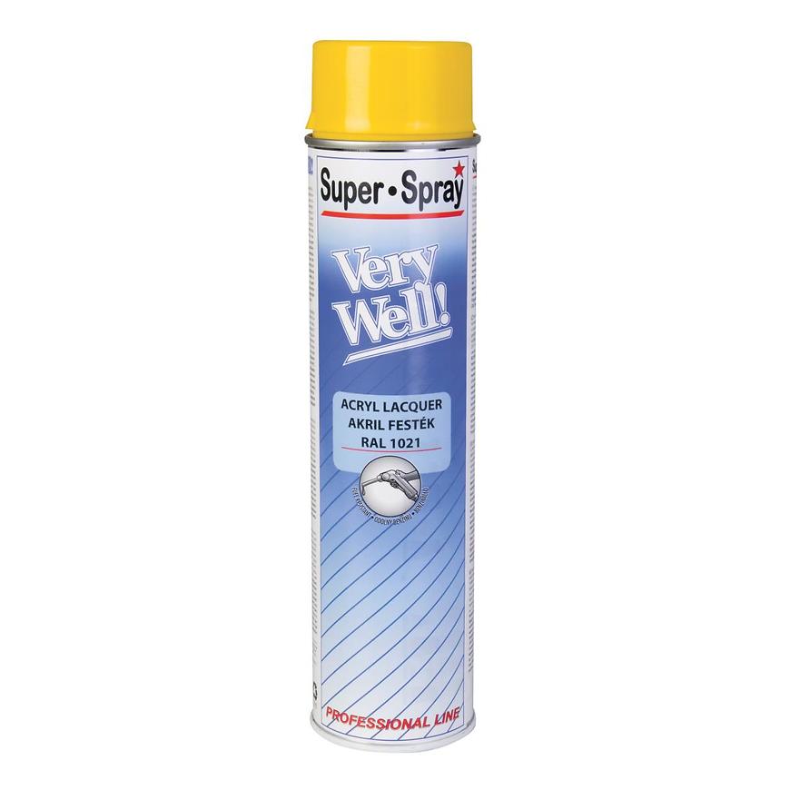 Sprej VeryWell RAL1021 600ml Motip