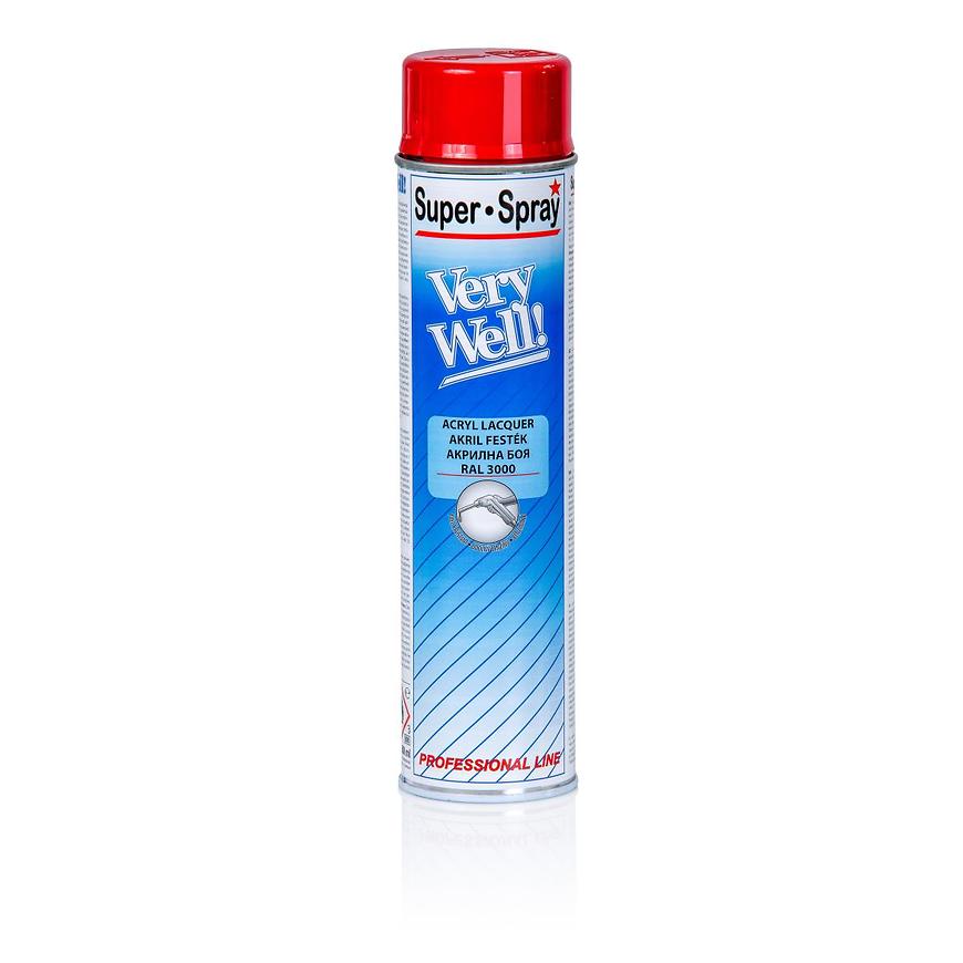 Sprej VeryWell RAL3000 600ml Motip