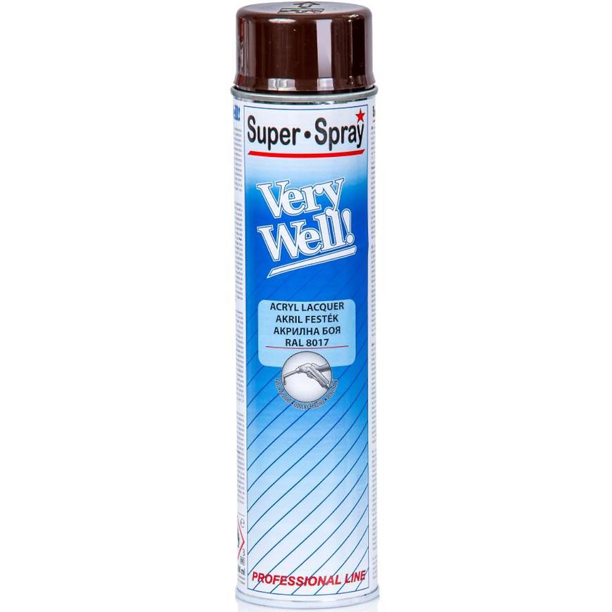 Sprej VeryWell RAL8017 600ml Motip