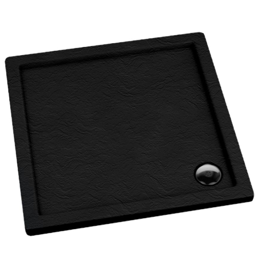 Vanička čtvercová Black Stone 80x80x5 Espera AQM260CST SCHEDPOL