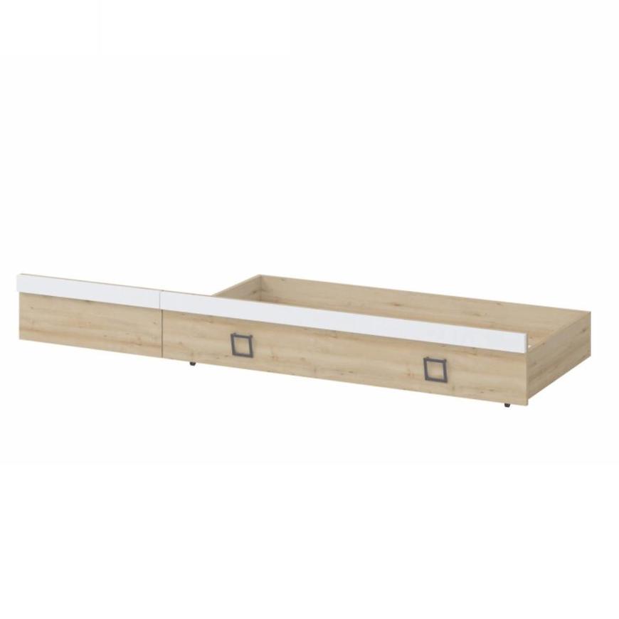 Zásuvka pod postel Kiki FK68-BK/KI-15 beech/white Baumax