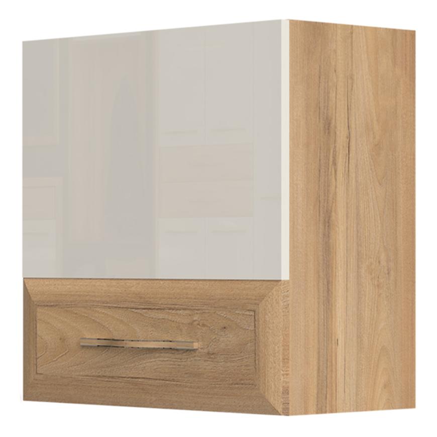 Závěsná skříňka Gala VK55-1K/GL pacific walnut/beige Baumax