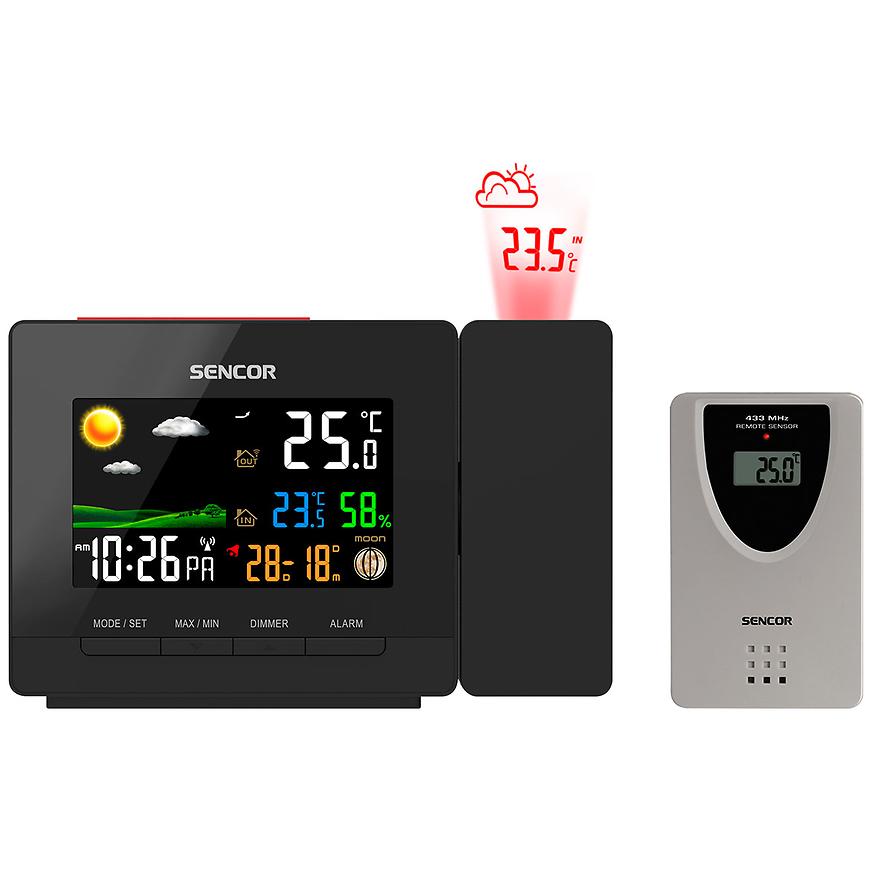 Meteostanice s projekcí Sencor SWS 5400 SENCOR