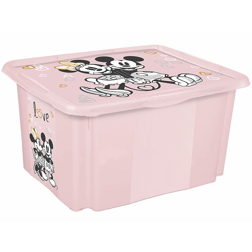 36PK BOX OTOČNÝ S VÍKEM 30L MINNIE