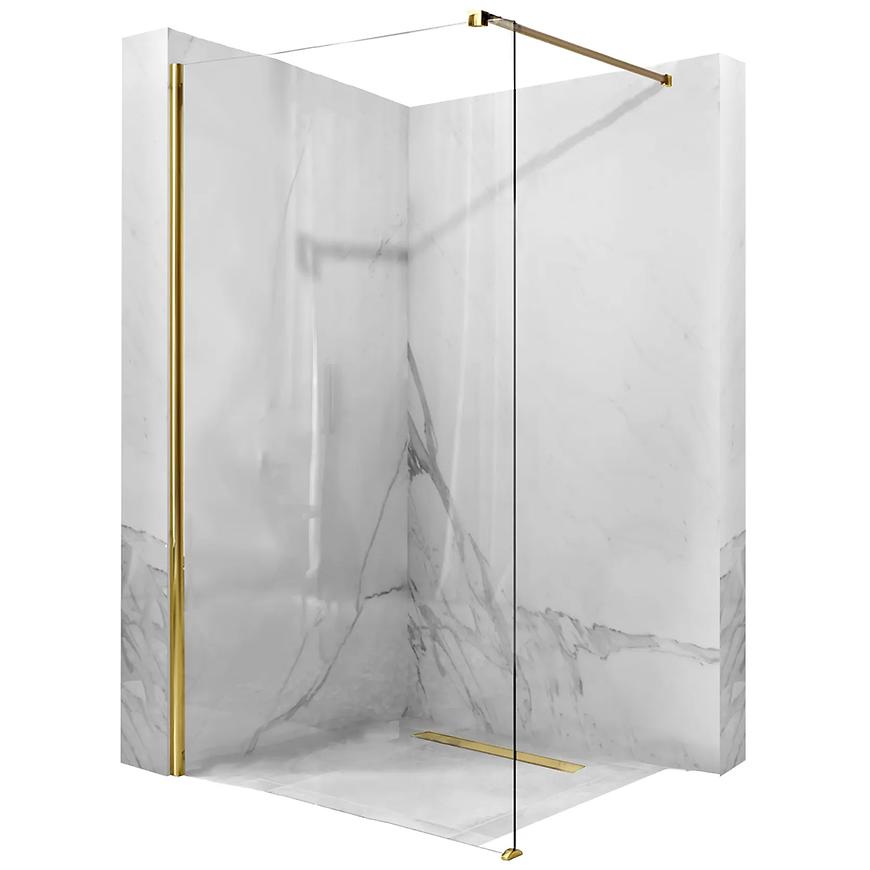 Sprchová zástěna WALK-IN Aero Gold 120x195 REA