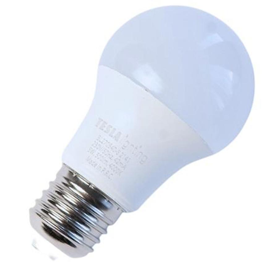 LED žárovka bulb 5W E27 3000K 500LM TESLA LIGHTING