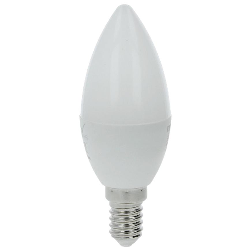 LED žárovka candle svíčka 6W E14 4000K 500LM TESLA LIGHTING