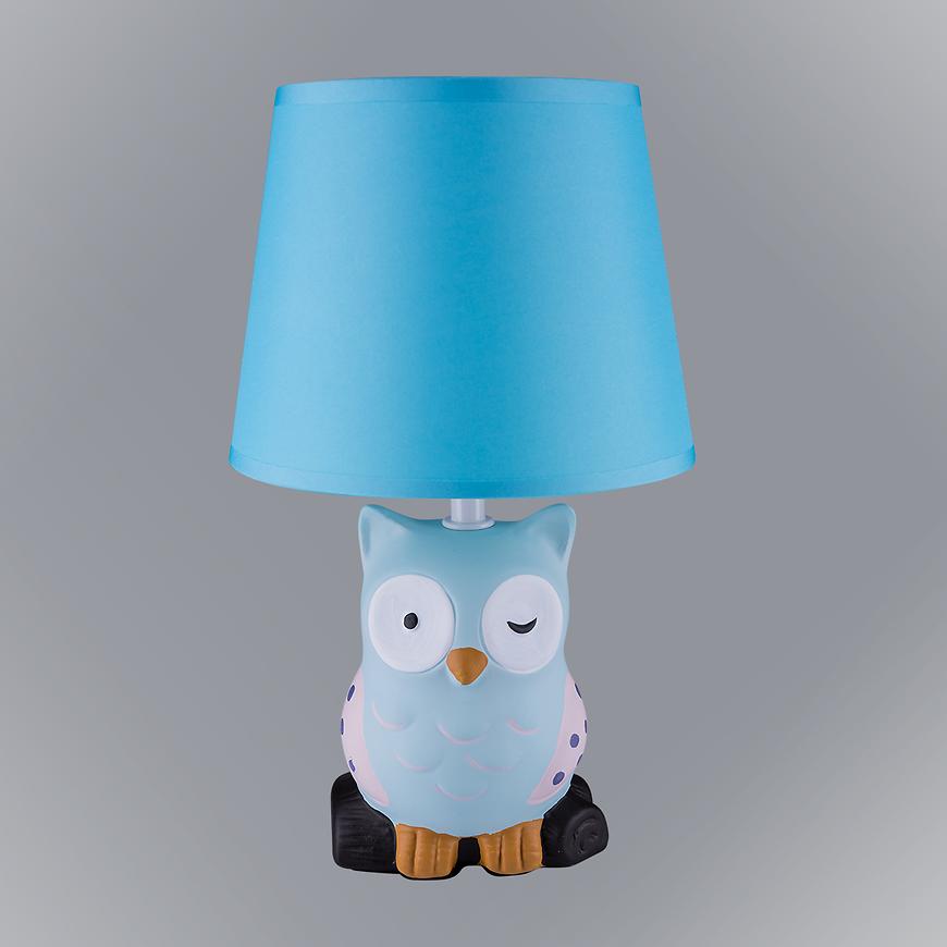 45VW NOČNÍ LAMPA OWL NIEBIESKA VO2165 LB1