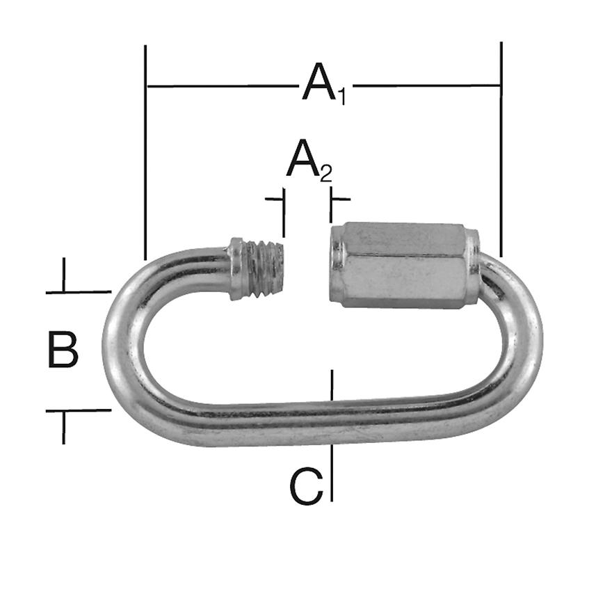 Článek rapid 10 mm zn 1 ks Vormann