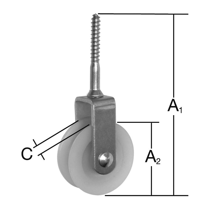 Kladka 120 x 50 x 8 mm zn 1 ks Vormann