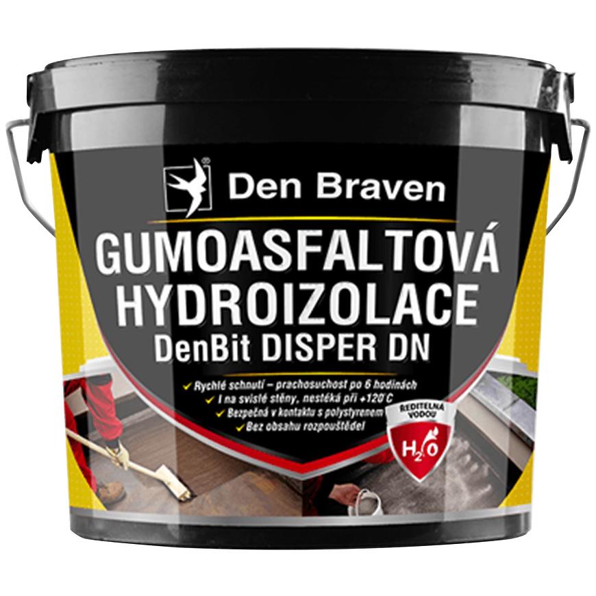 Gumoasfaltová hydroizolace Den Braven DenBit DISPER DN 10 kg Den Braven