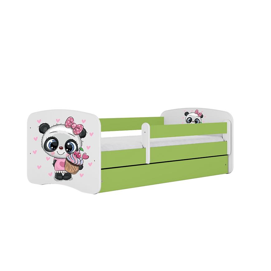 Dětská postel Babydreams zelená 80x160 Panda Baumax