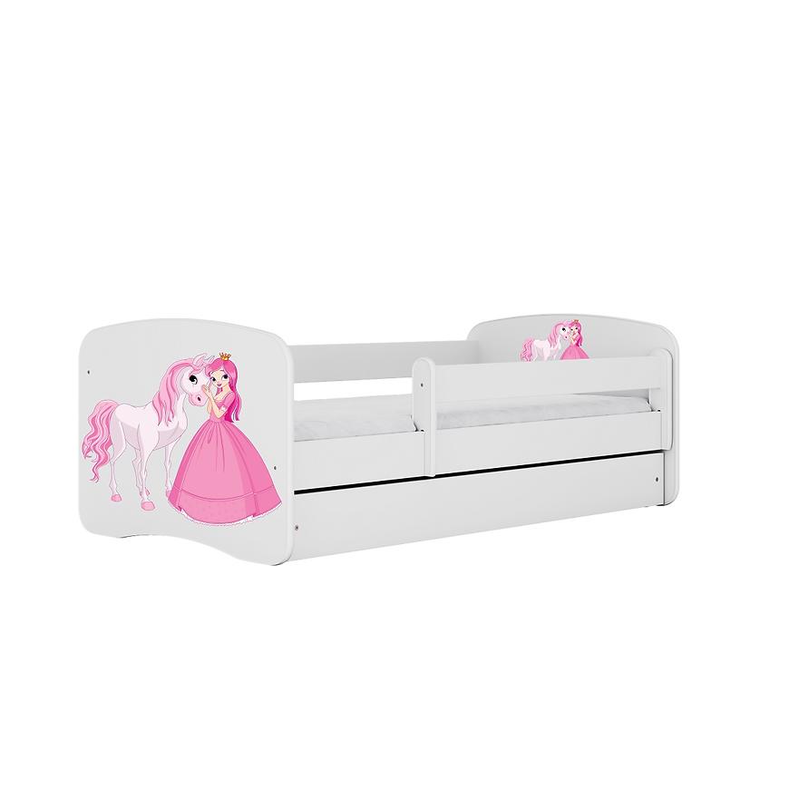 Dětská postel Babydreams+M bílá 80x160 Princezna 2 Baumax