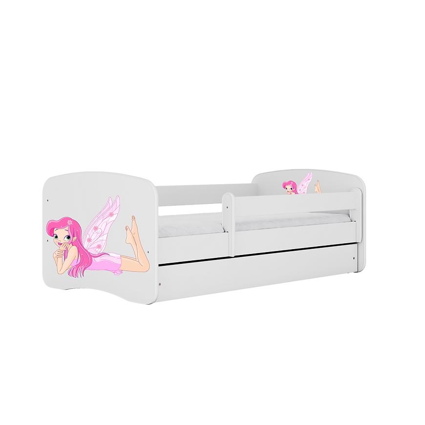 Dětská postel Babydreams+M bílá 80x160 Víla 2 Baumax