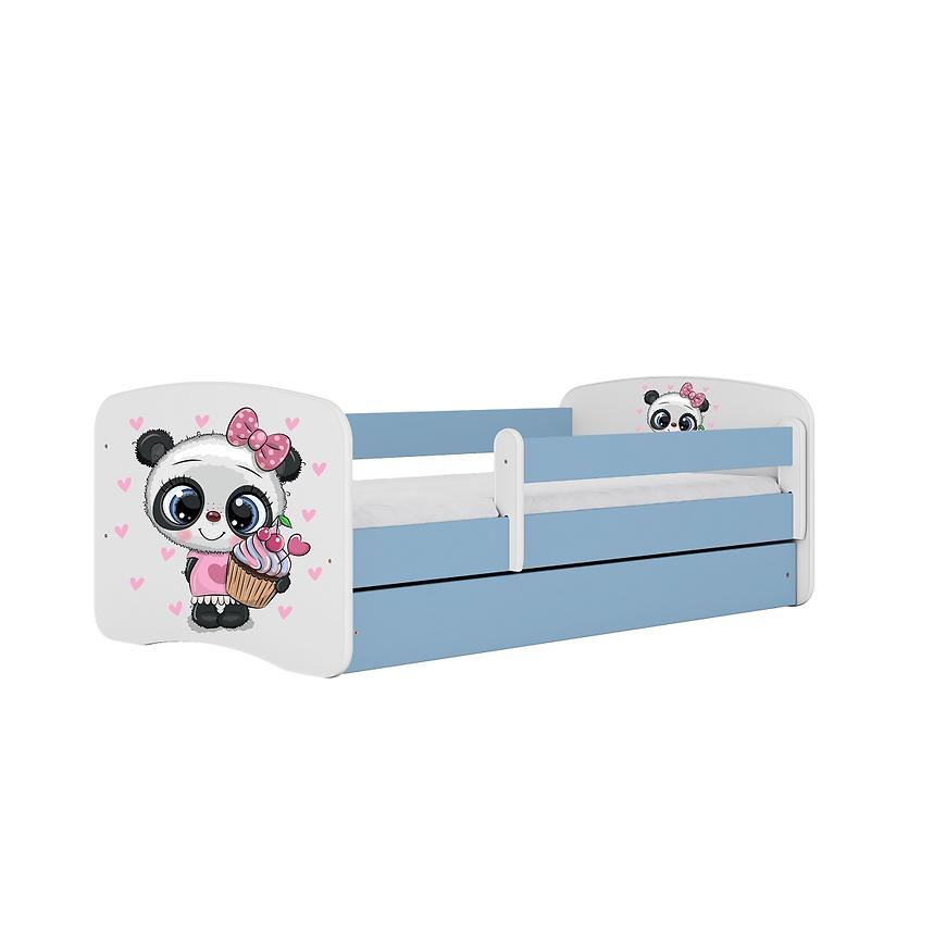 Dětská postel Babydreams+M modrá 70x140 Panda Baumax