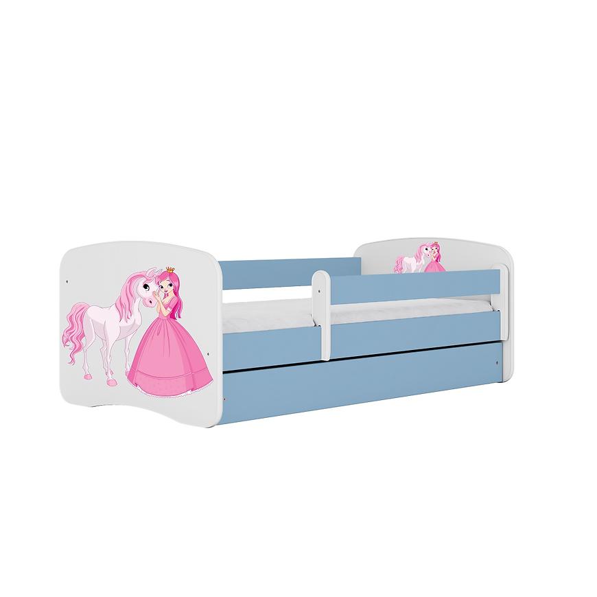 Dětská postel Babydreams+M modrá 80x160 Princezna 2 Baumax