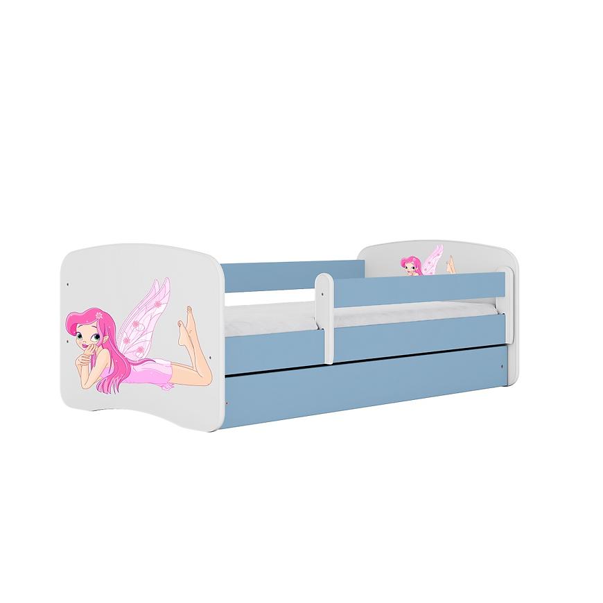 Dětská postel Babydreams+SZ modrá 70x140 Víla 2 Baumax