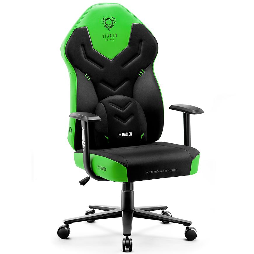 Dětské Herní Židle Diablo X-Gamer 2.0 Green Emerald Baumax