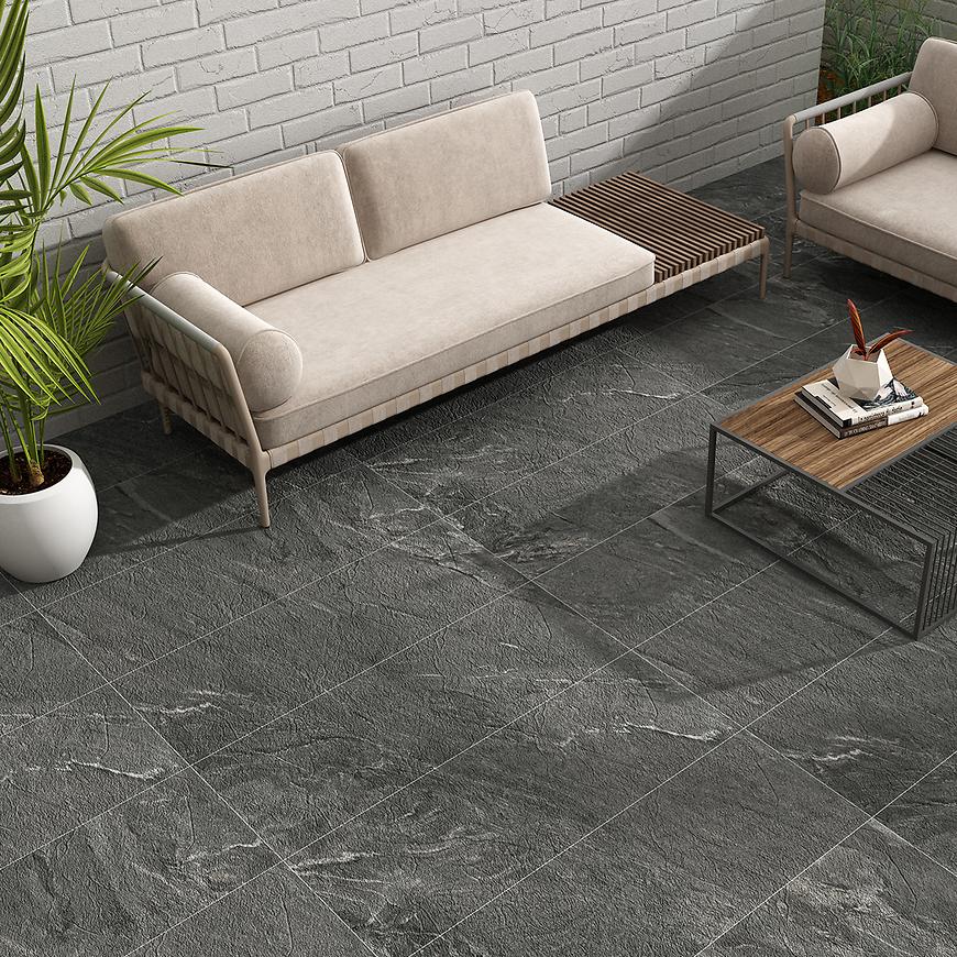 Gres Element Antracite slate 40/120 Aqua Mercado