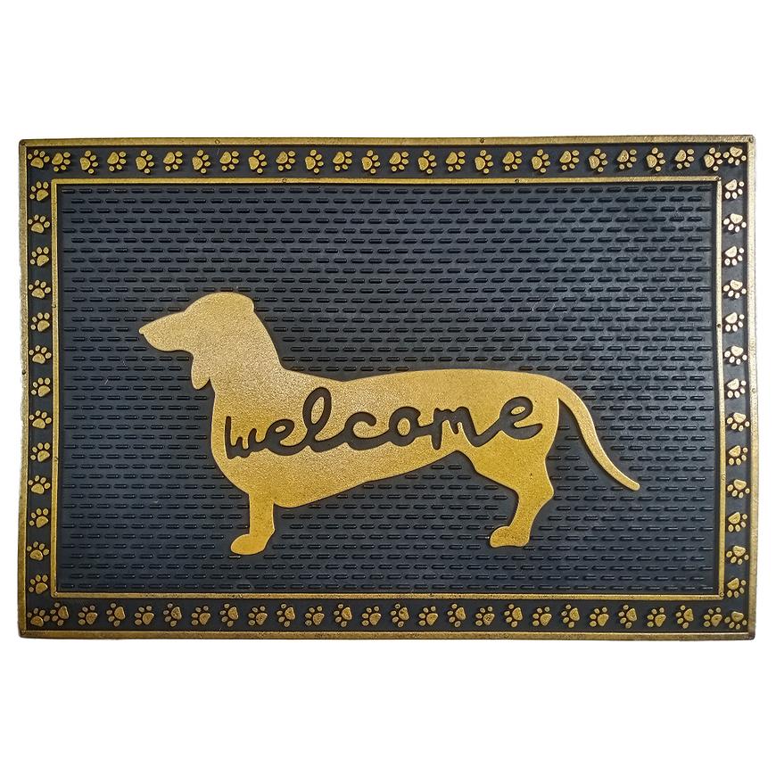 Gumová rohožka Dog Welcome 40x60 cm Baumax