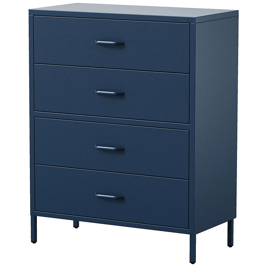 Komoda Kovová Carla Modern Dark Blue Baumax