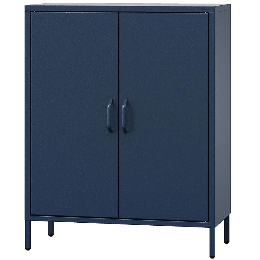 Komoda Kovová Vito Modern Dark Blue Baumax