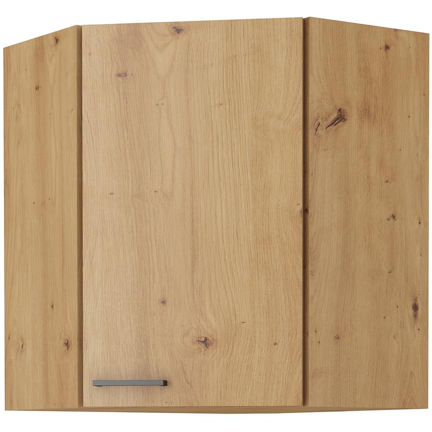 Kuchyňská Skříňka MODENA ČERNÁ/DUB ARTISAN 60X60 GN-72 2F (45°) Baumax