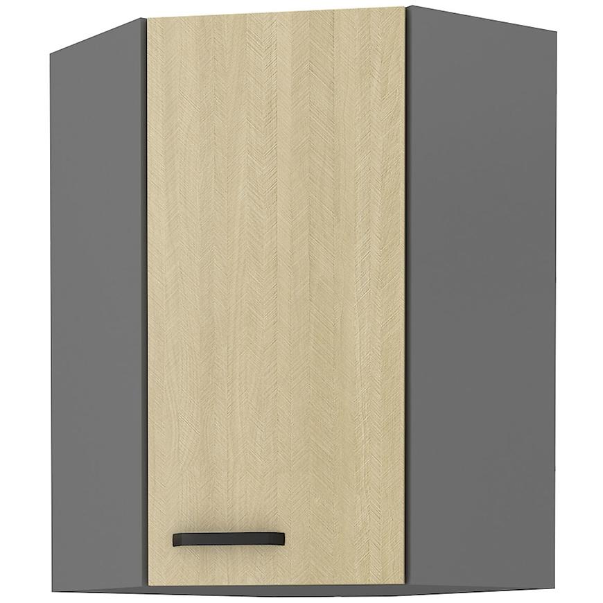 Kuchyňská Skříňka SCANDI jedle/Antracit 60X60 GN-90 1F (45°) Baumax