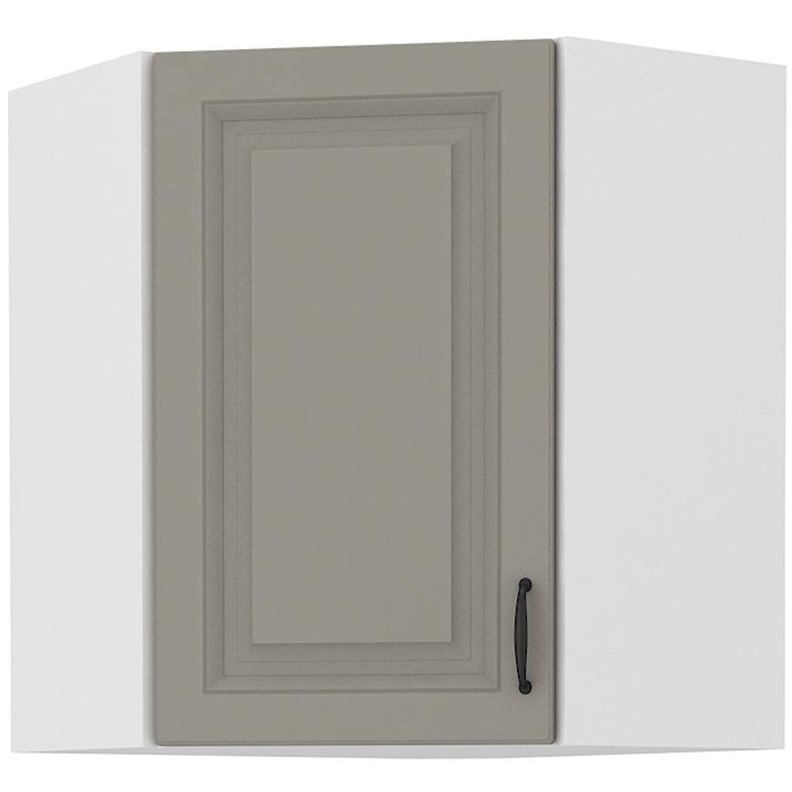 Kuchyňská Skříňka STILO CLAYGREY/BÍLÝ 60X60 GN-72 2F (45°) Baumax