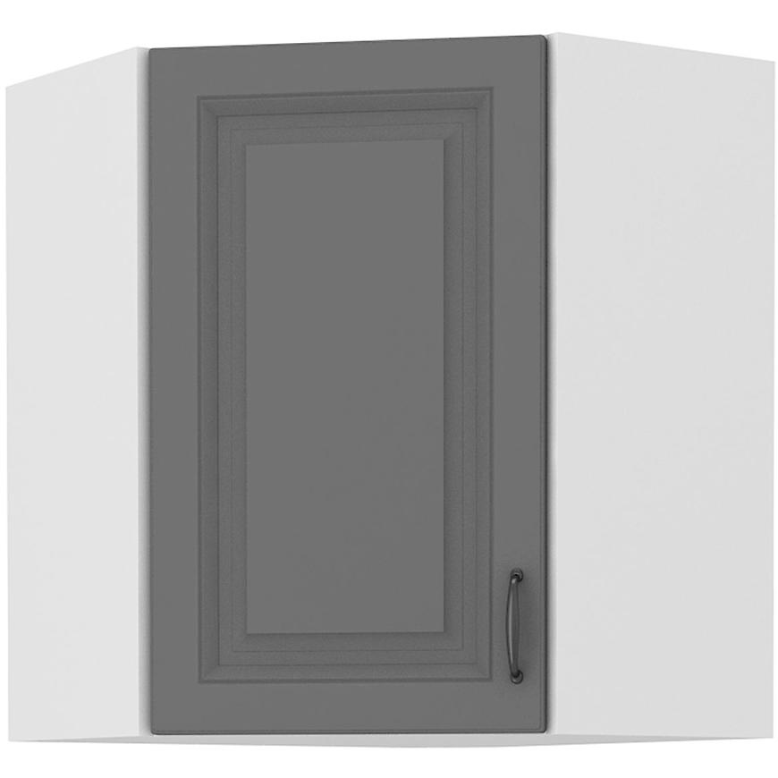 Kuchyňská Skříňka STILO DUSTGREY/BÍLÝ 60X60 GN-72 2F (45°) Baumax